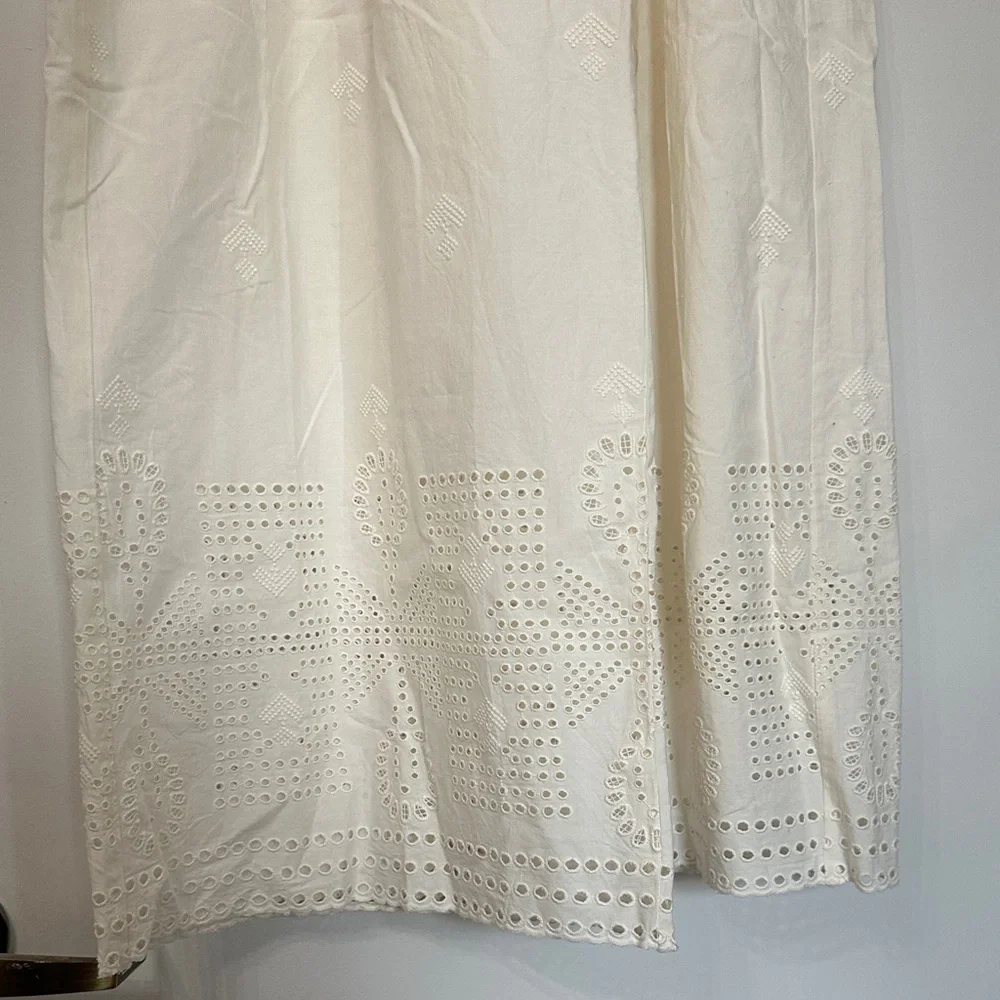 Chic Cream Maxi Skirt for Women - Picture 3 of 6